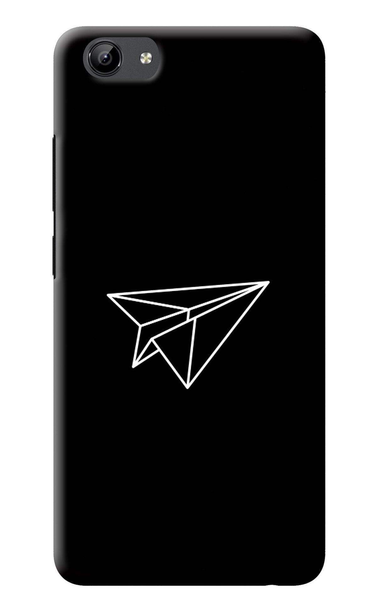 Paper Plane White Vivo Y71 Back Cover