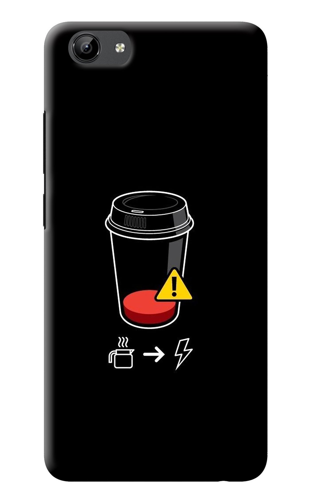 Coffee Vivo Y71 Back Cover