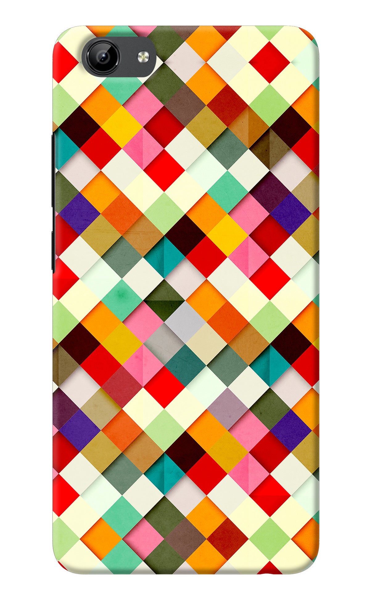 Geometric Abstract Colorful Vivo Y71 Back Cover