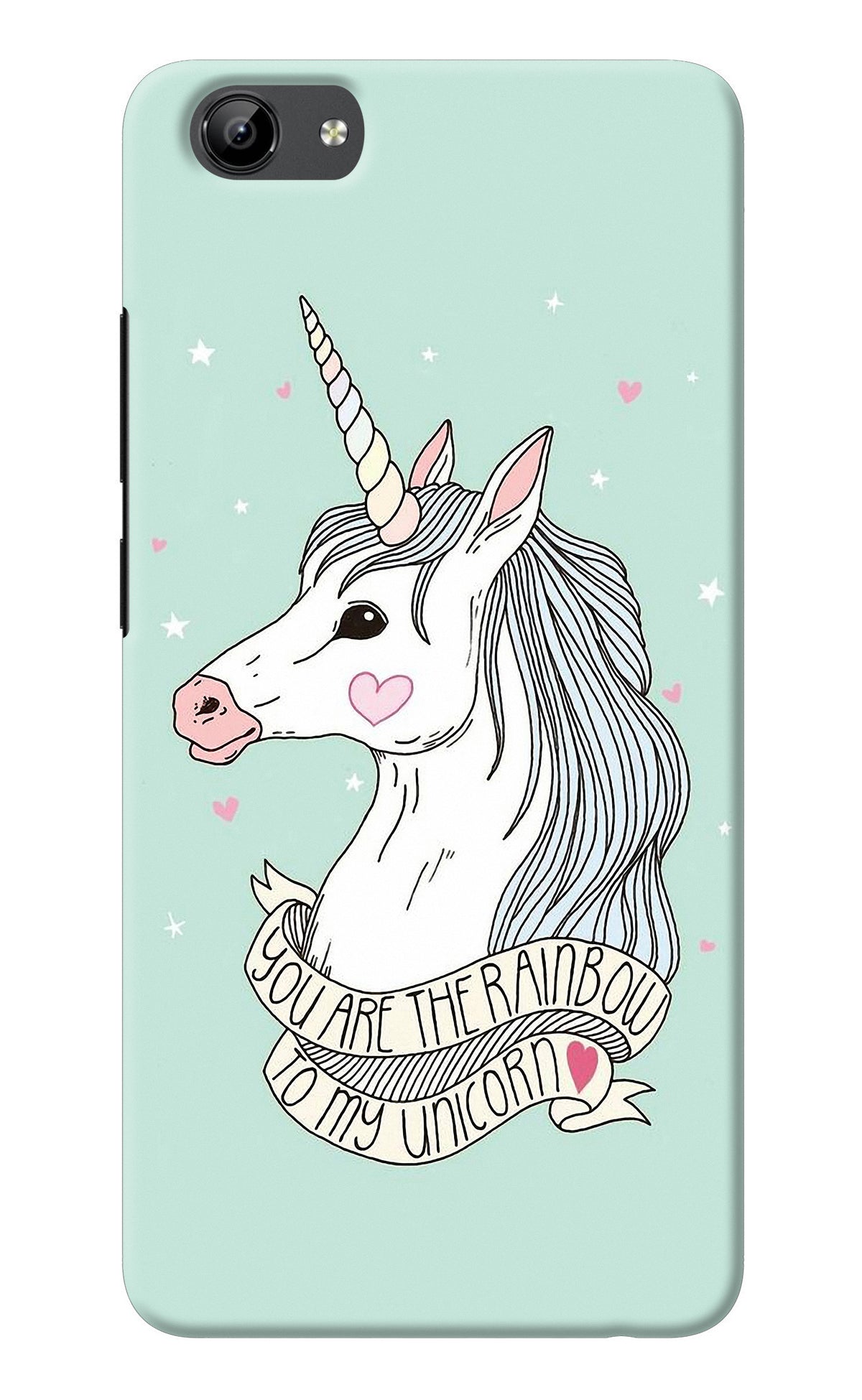 Unicorn Wallpaper Vivo Y71 Back Cover