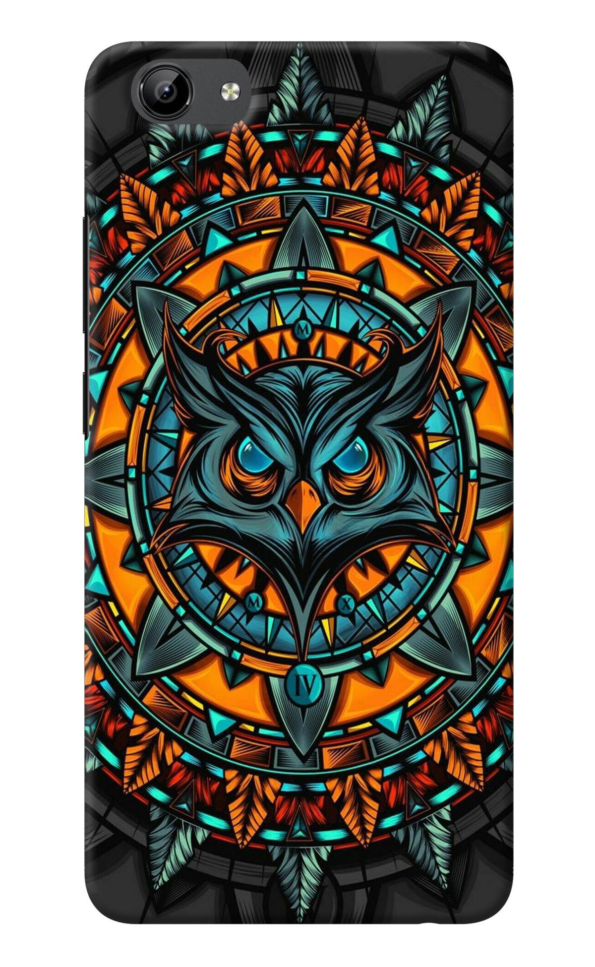 Angry Owl Art Vivo Y71 Back Cover