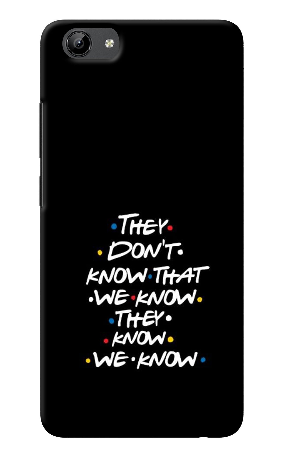 FRIENDS Dialogue Vivo Y71 Back Cover