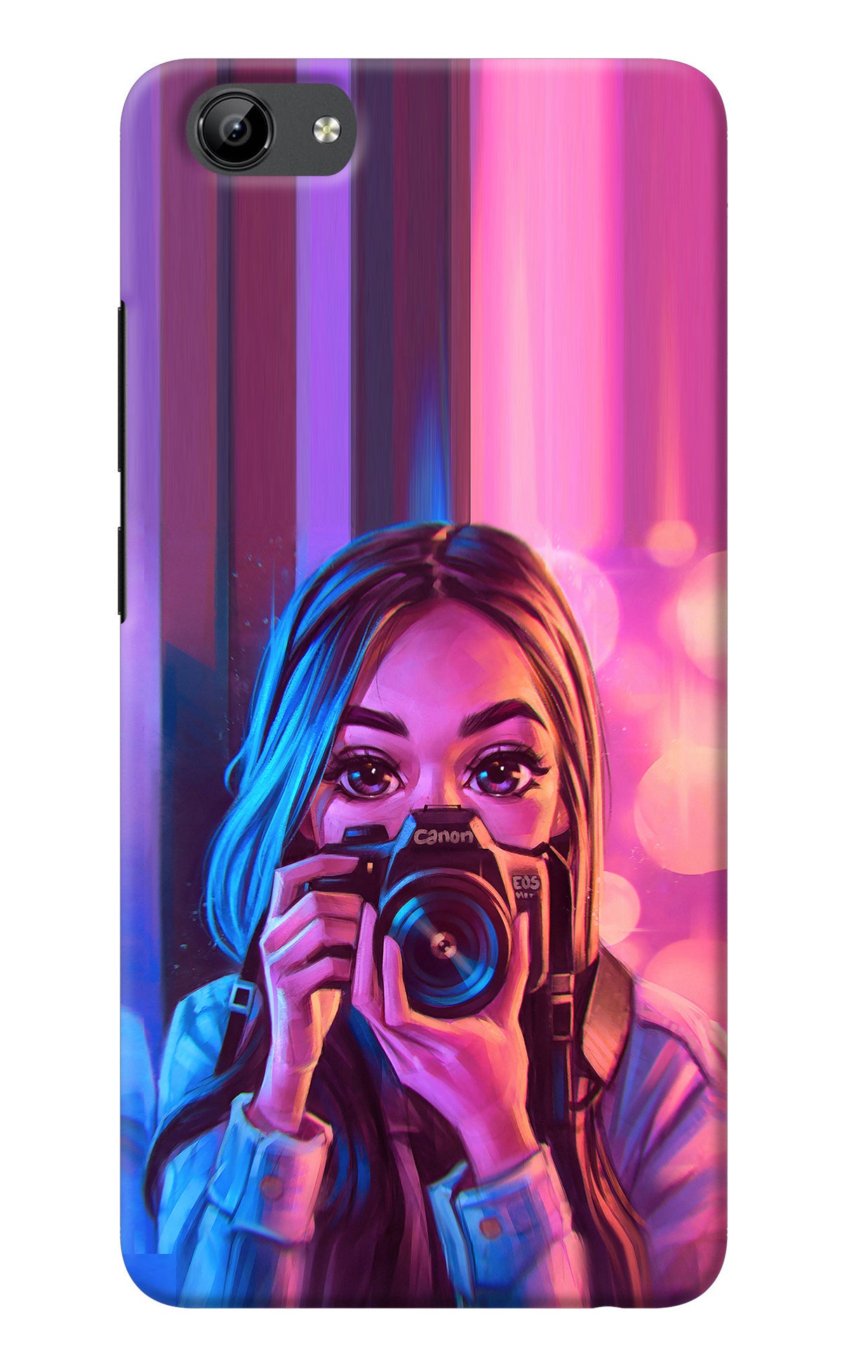 Girl Photographer Vivo Y71 Back Cover