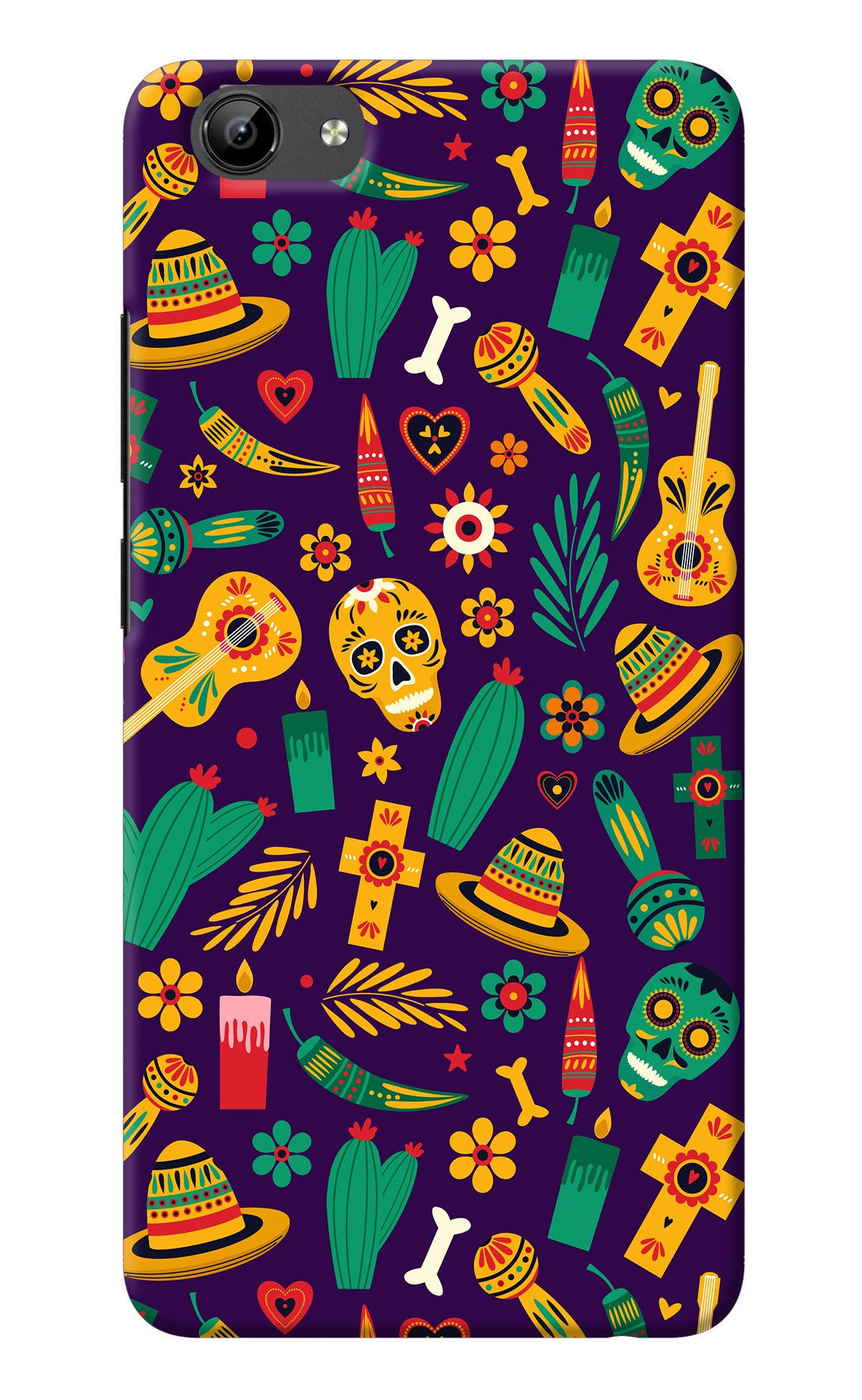 Mexican Artwork Vivo Y71 Back Cover