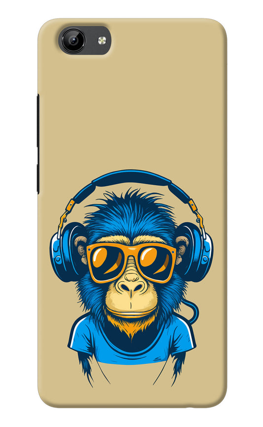 Monkey Headphone Vivo Y71 Back Cover