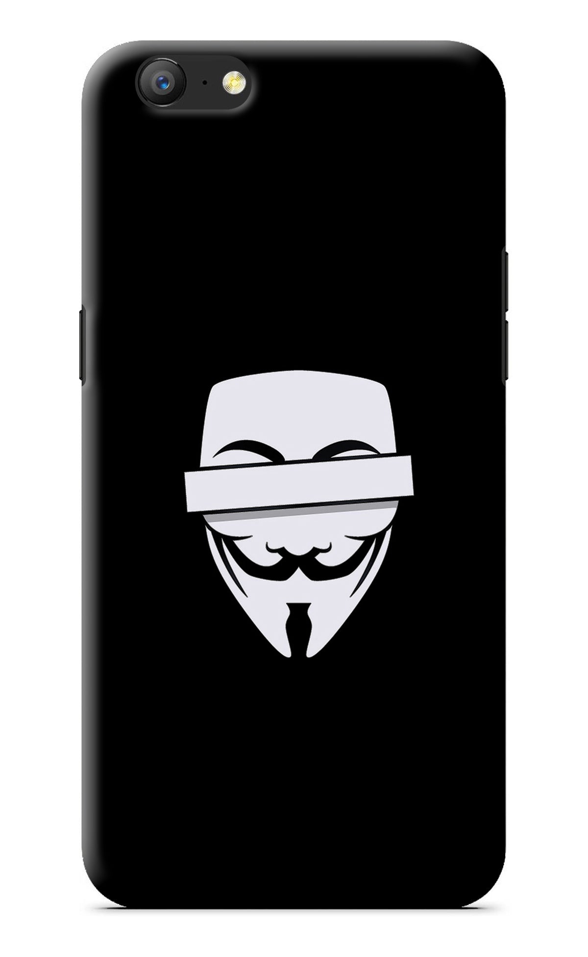 Anonymous Face Oppo A57 Back Cover