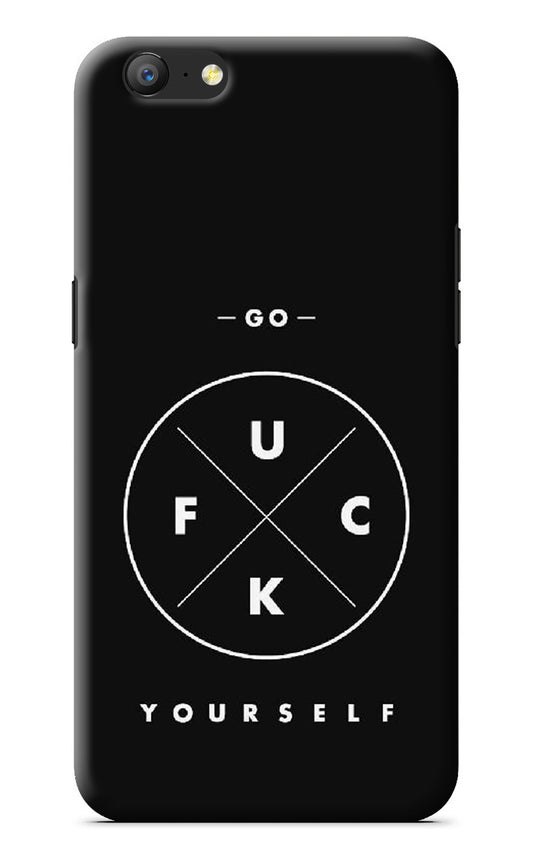 Go Fuck Yourself Oppo A57 Back Cover