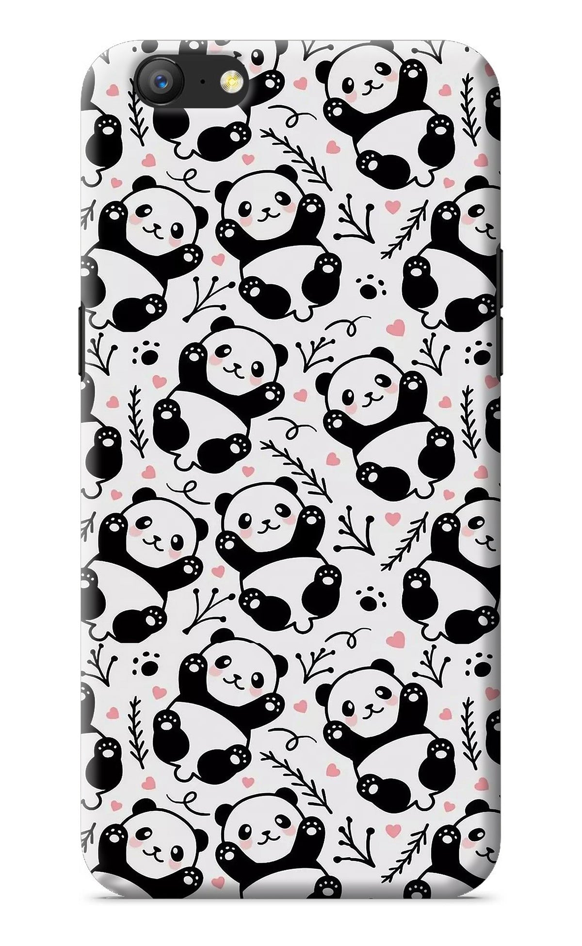 Cute Panda Oppo A57 Back Cover