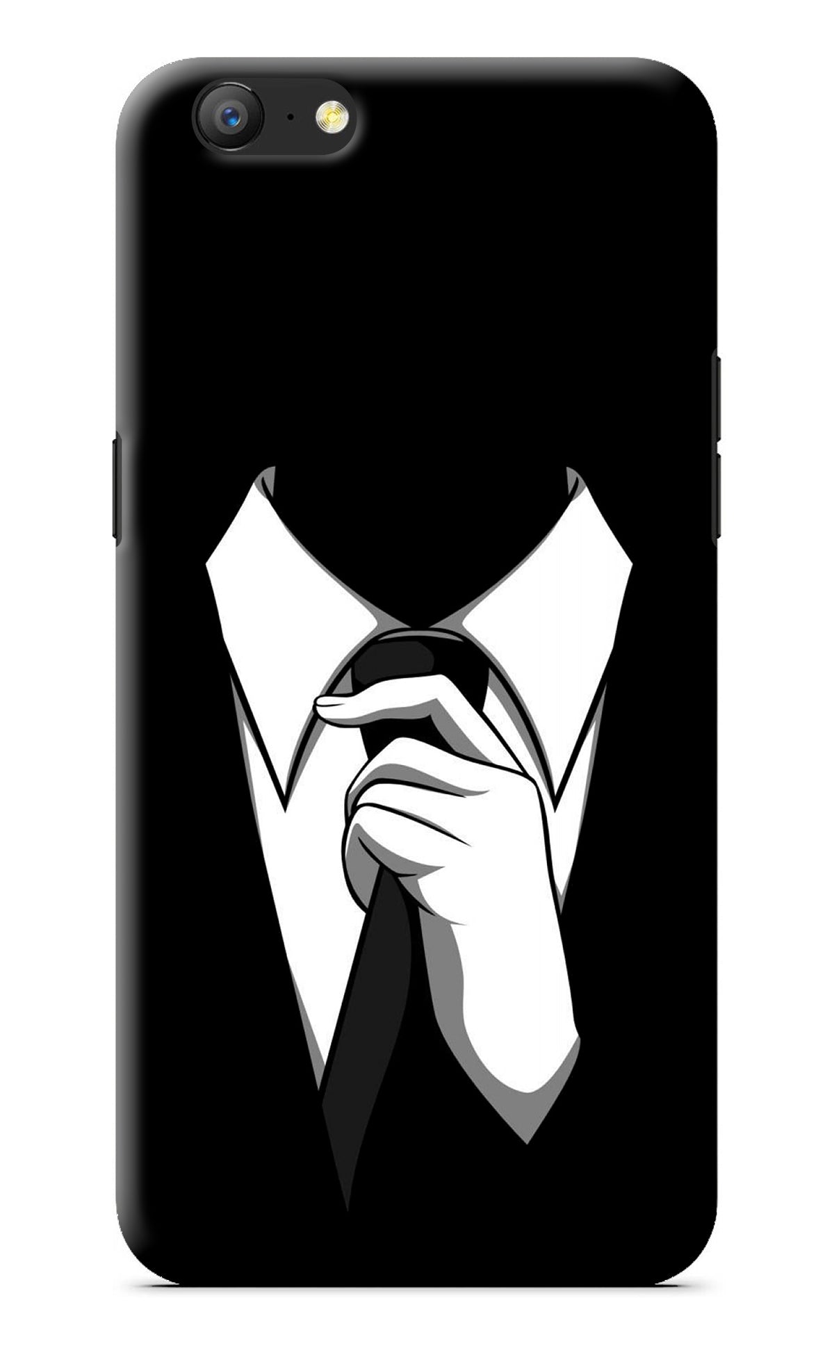 Black Tie Oppo A57 Back Cover