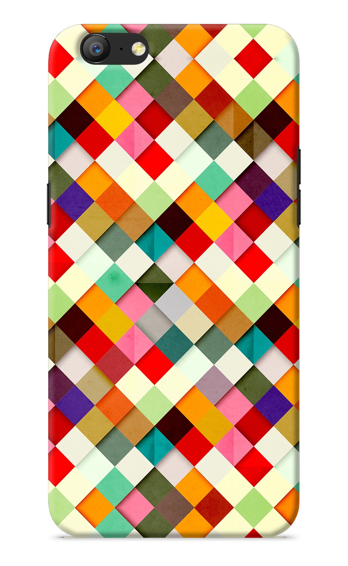 Geometric Abstract Colorful Oppo A57 Back Cover