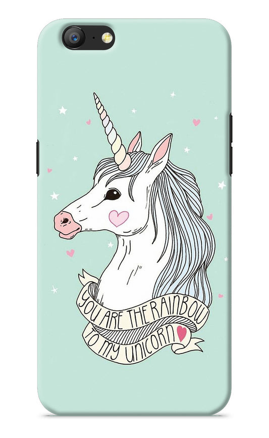 Unicorn Wallpaper Oppo A57 Back Cover