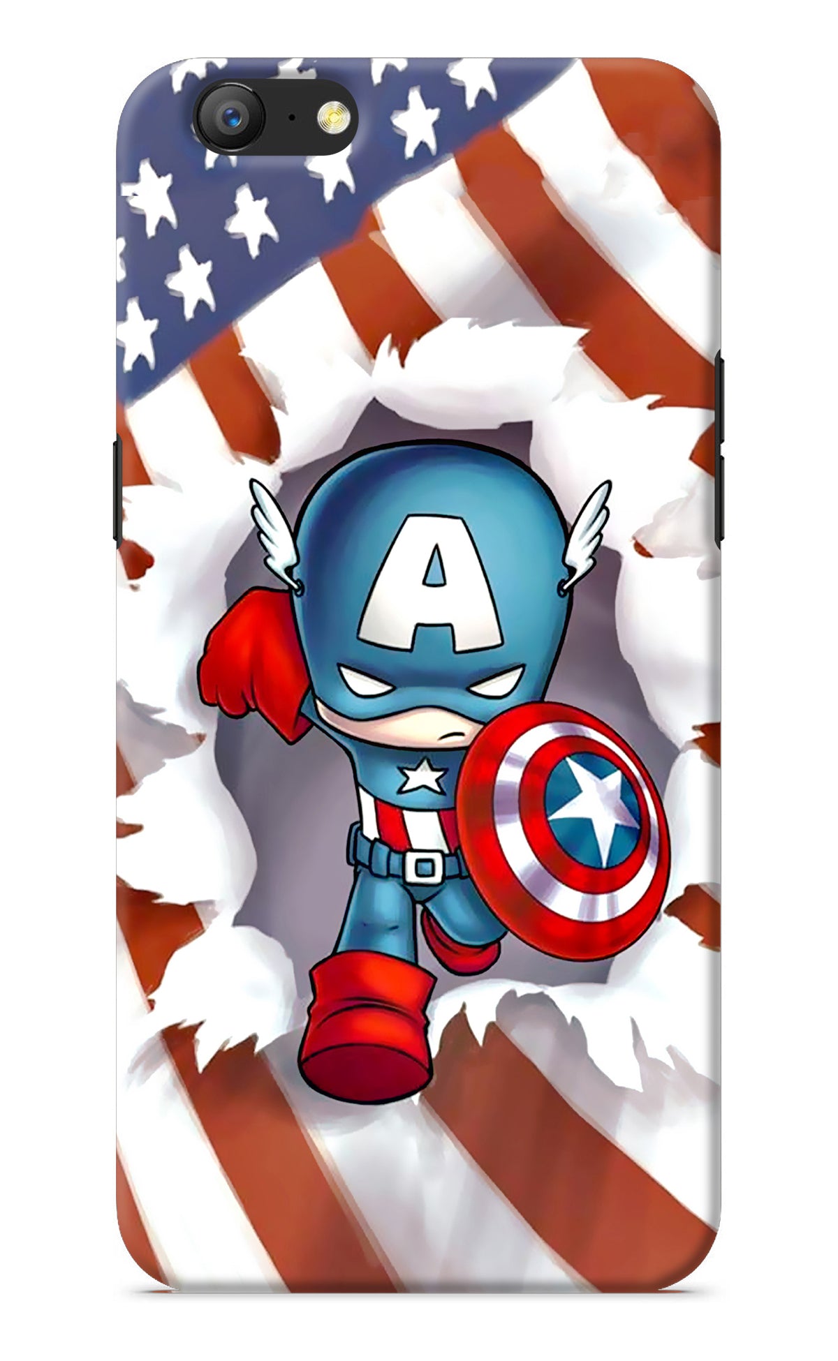 Captain America Oppo A57 Back Cover