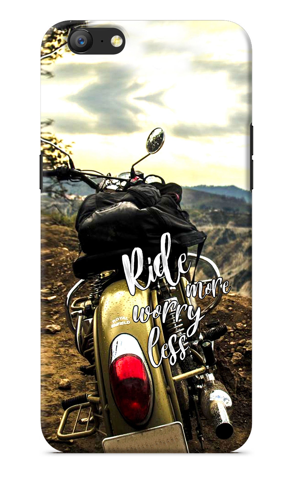 Ride More Worry Less Oppo A57 Back Cover