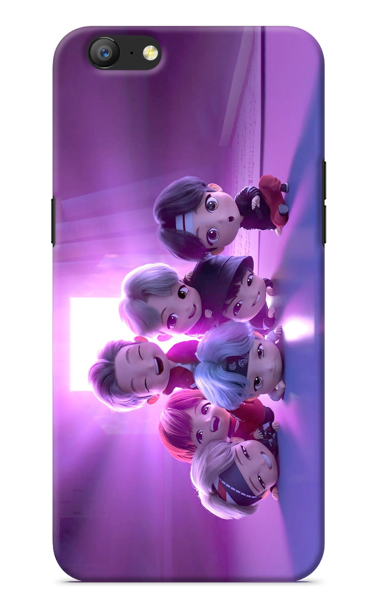 BTS Chibi Oppo A57 Back Cover