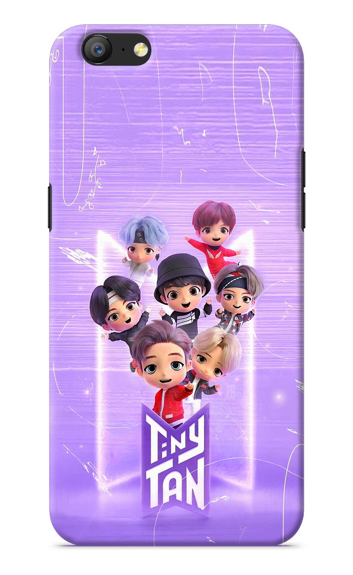 BTS Tiny Tan Oppo A57 Back Cover