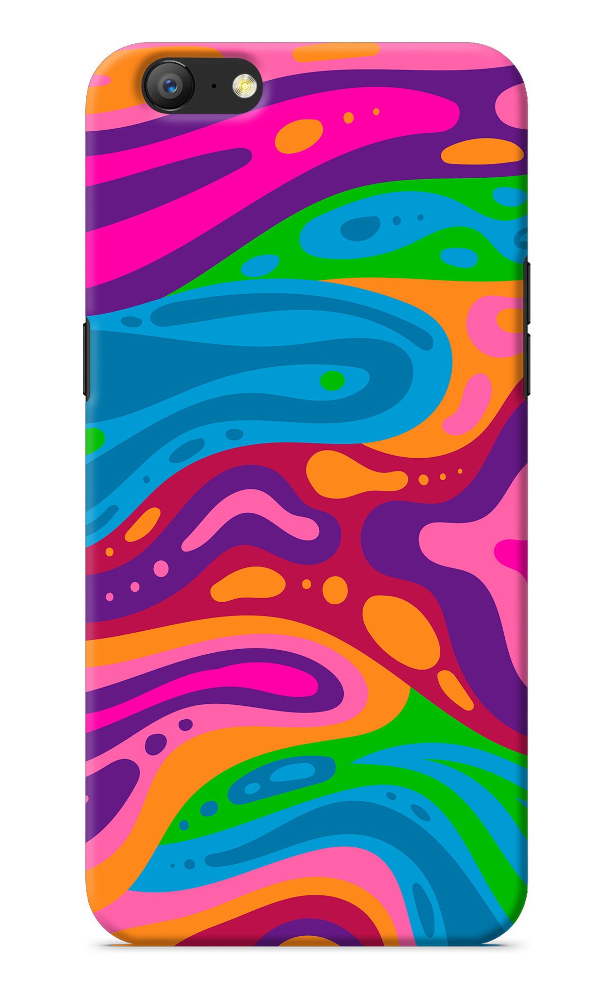 Trippy Pattern Oppo A57 Back Cover