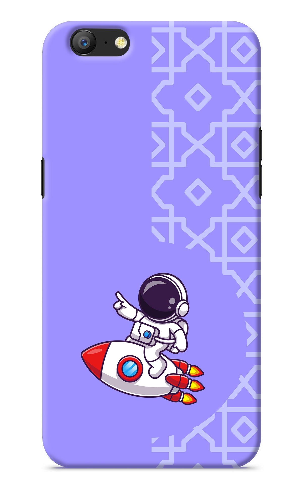 Cute Astronaut Oppo A57 Back Cover