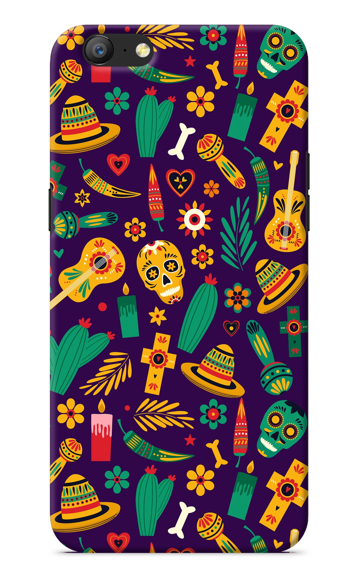 Mexican Artwork Oppo A57 Back Cover