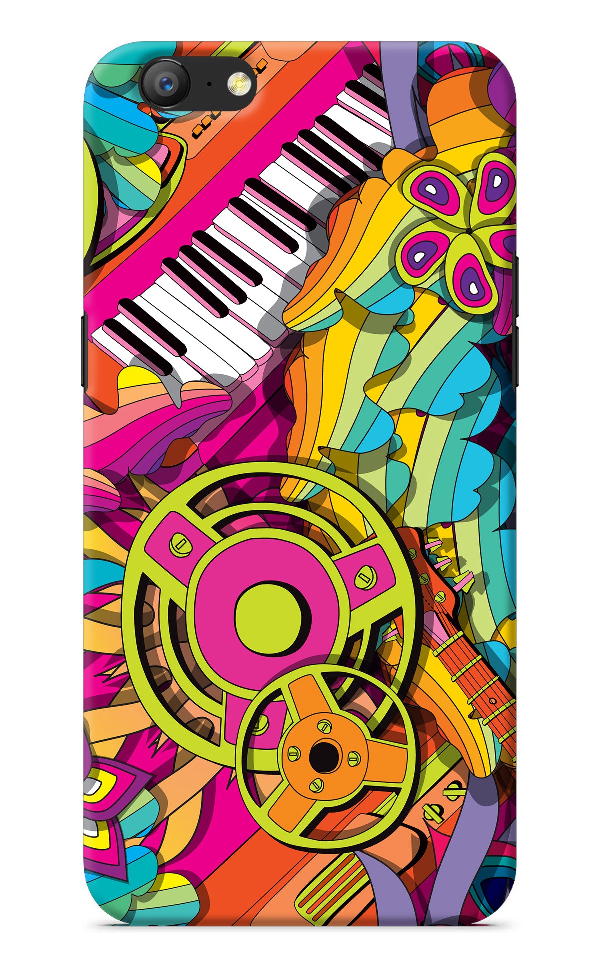 Music Doodle Oppo A57 Back Cover