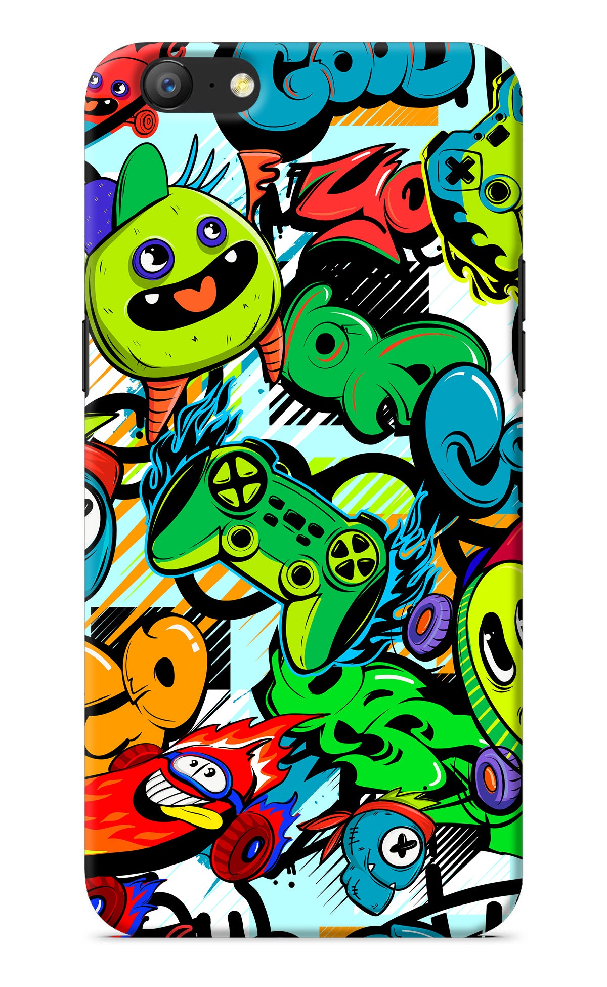 Game Doodle Oppo A57 Back Cover