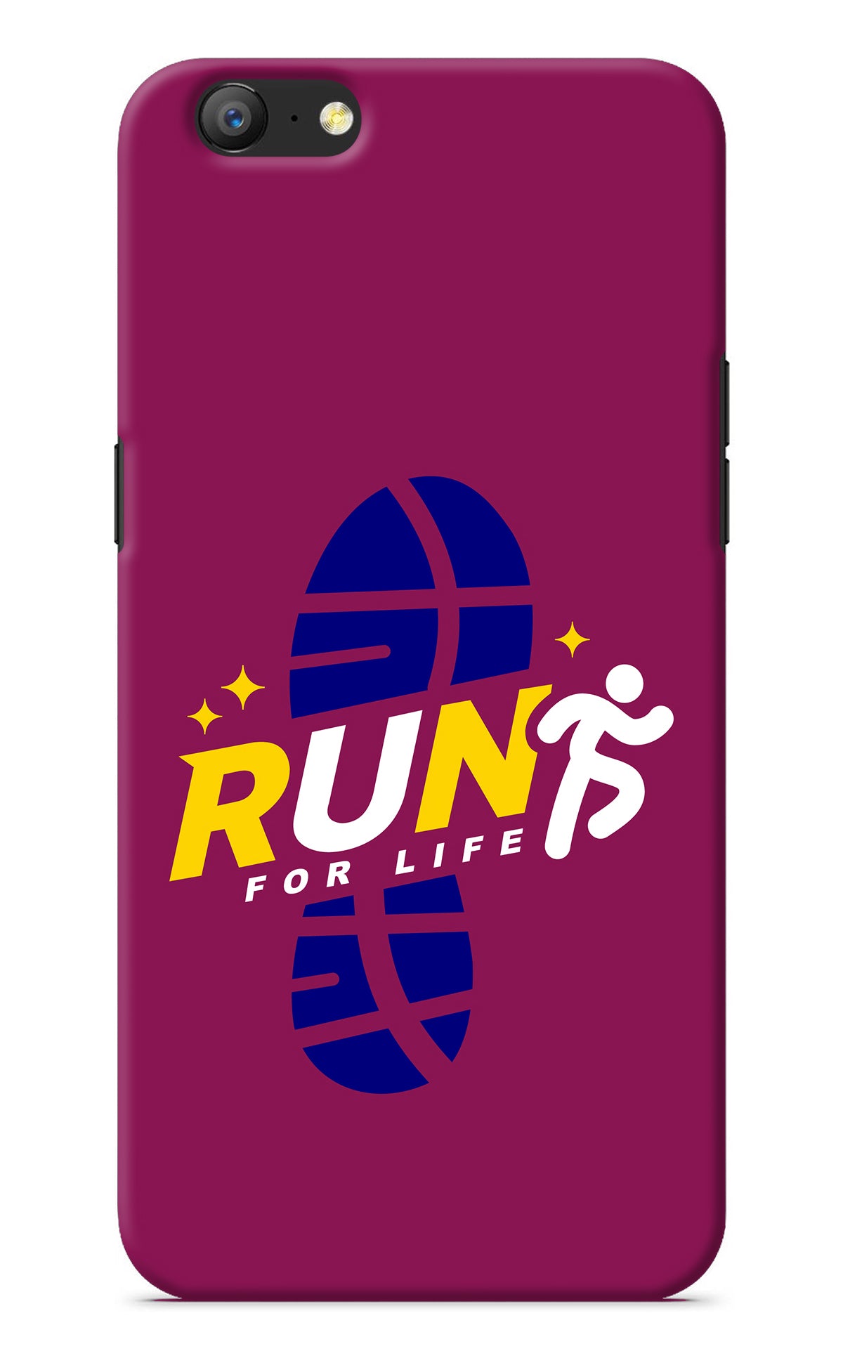 Run for Life Oppo A57 Back Cover