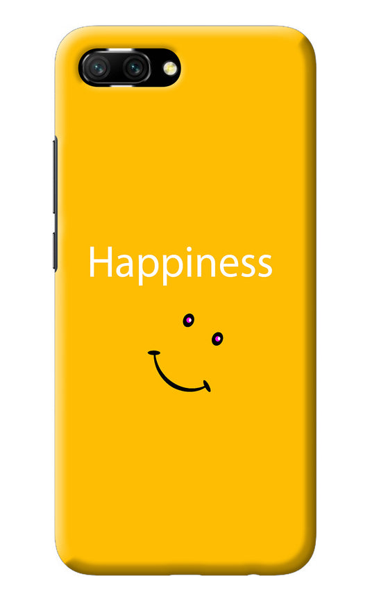 Happiness With Smiley Honor 10 Back Cover