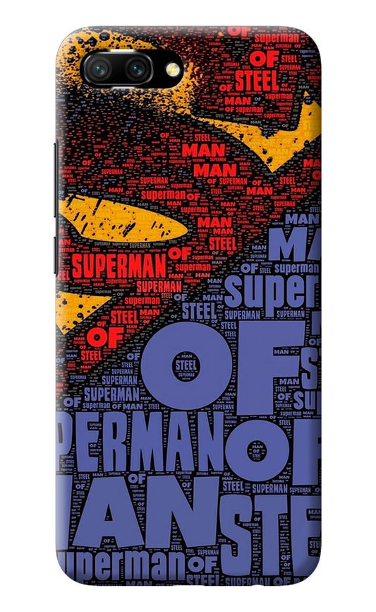 Superman Honor 10 Back Cover