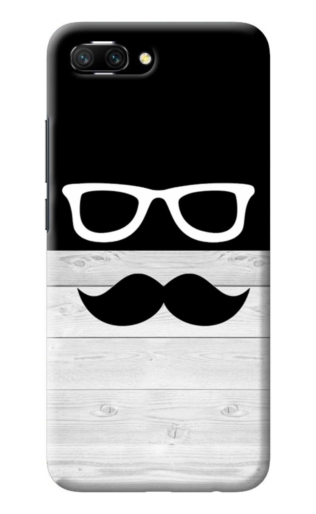 Mustache Honor 10 Back Cover