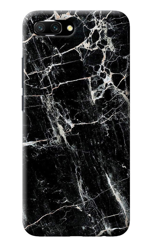 Black Marble Texture Honor 10 Back Cover