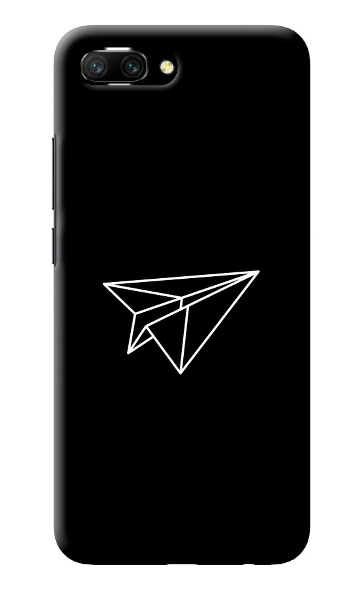 Paper Plane White Honor 10 Back Cover