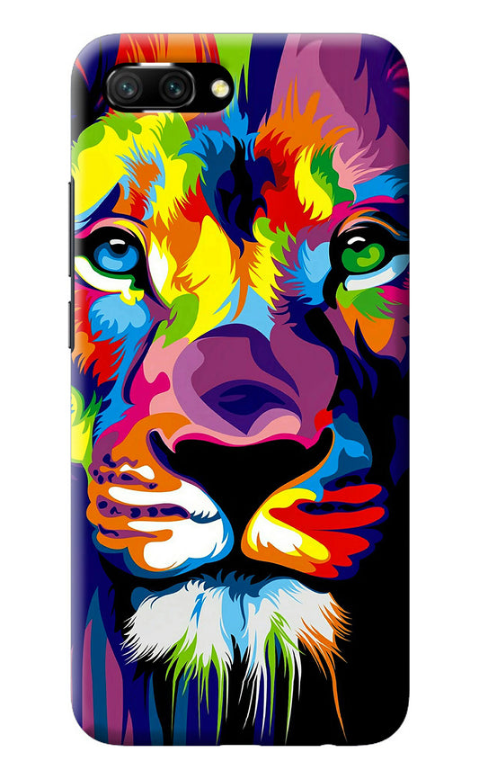 Lion Honor 10 Back Cover