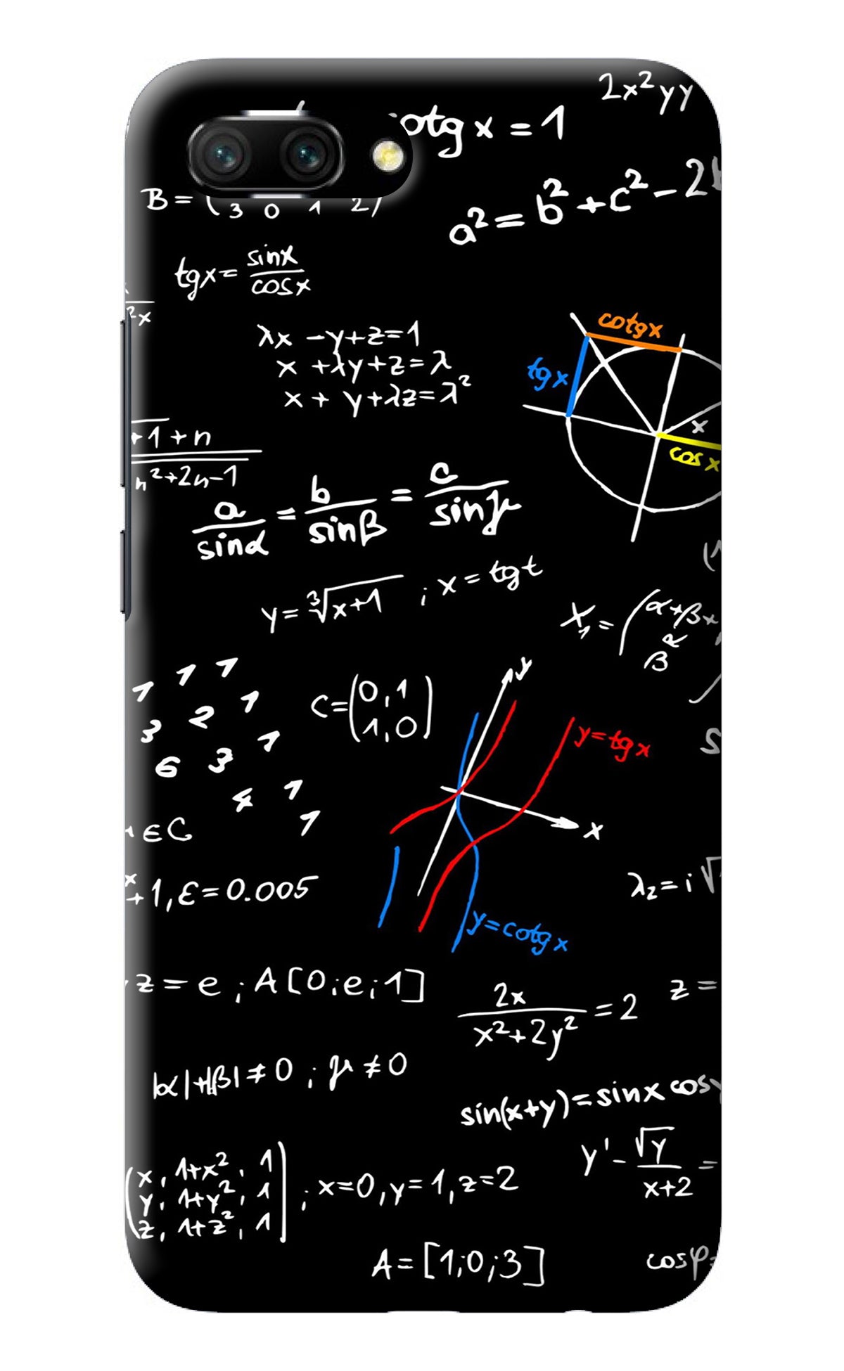 Mathematics Formula Honor 10 Back Cover