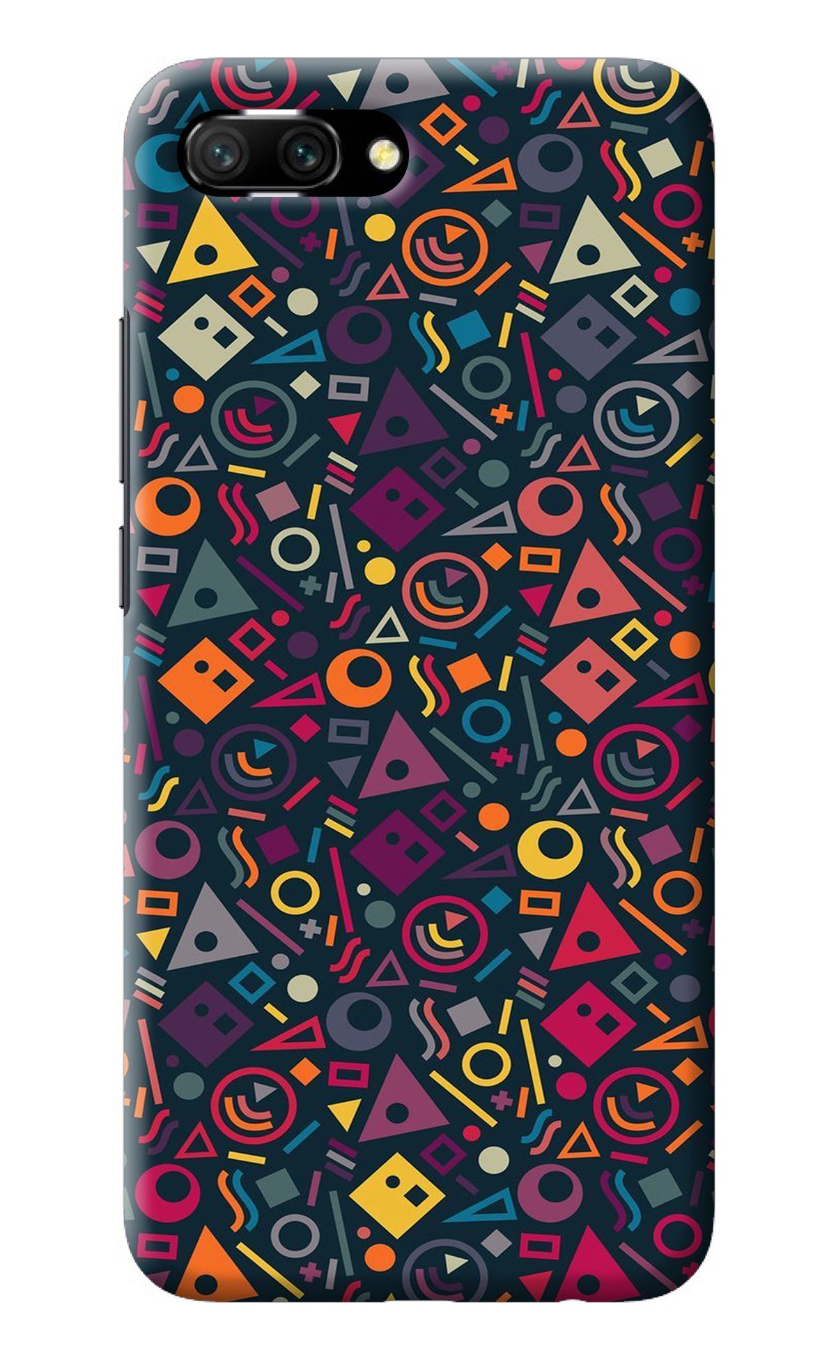 Geometric Abstract Honor 10 Back Cover