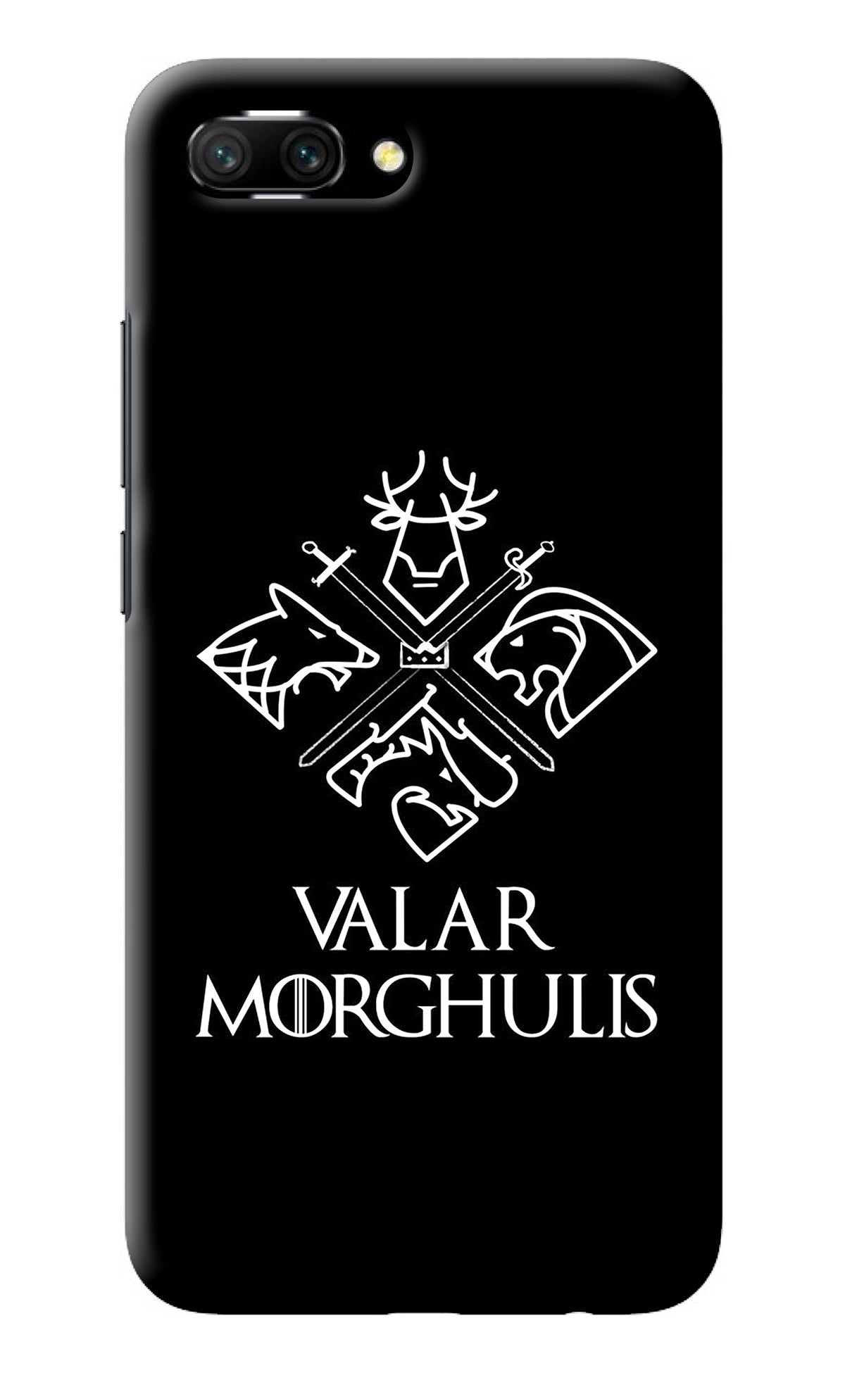 Valar Morghulis | Game Of Thrones Honor 10 Back Cover