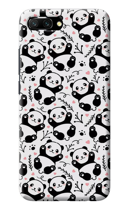 Cute Panda Honor 10 Back Cover