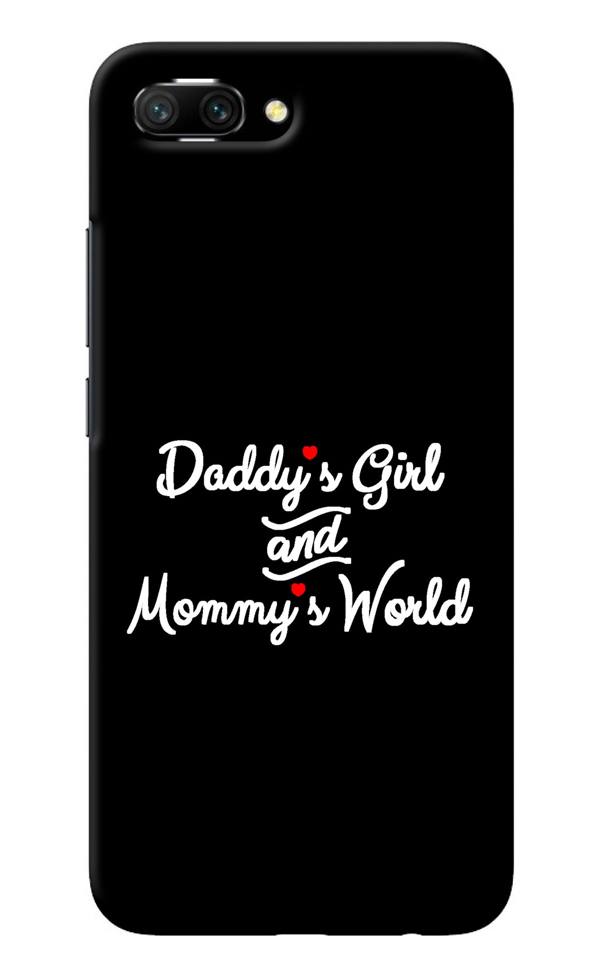 Daddy's Girl and Mommy's World Honor 10 Back Cover
