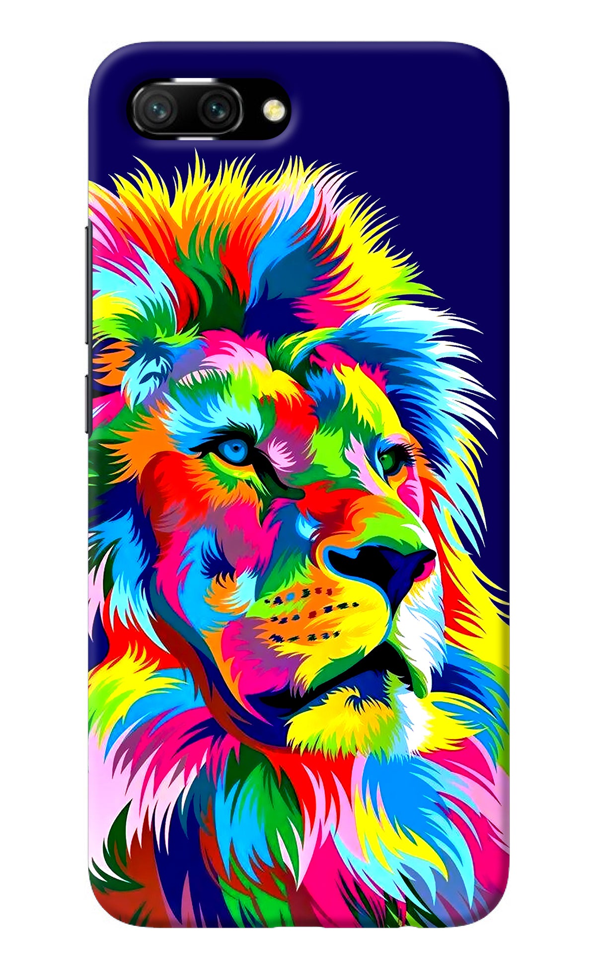 Vector Art Lion Honor 10 Back Cover