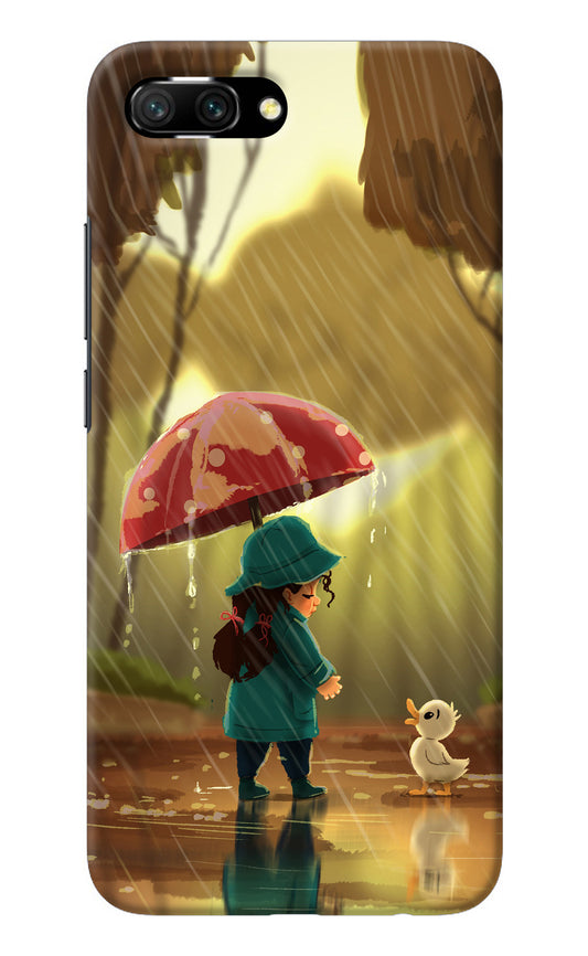 Rainy Day Honor 10 Back Cover