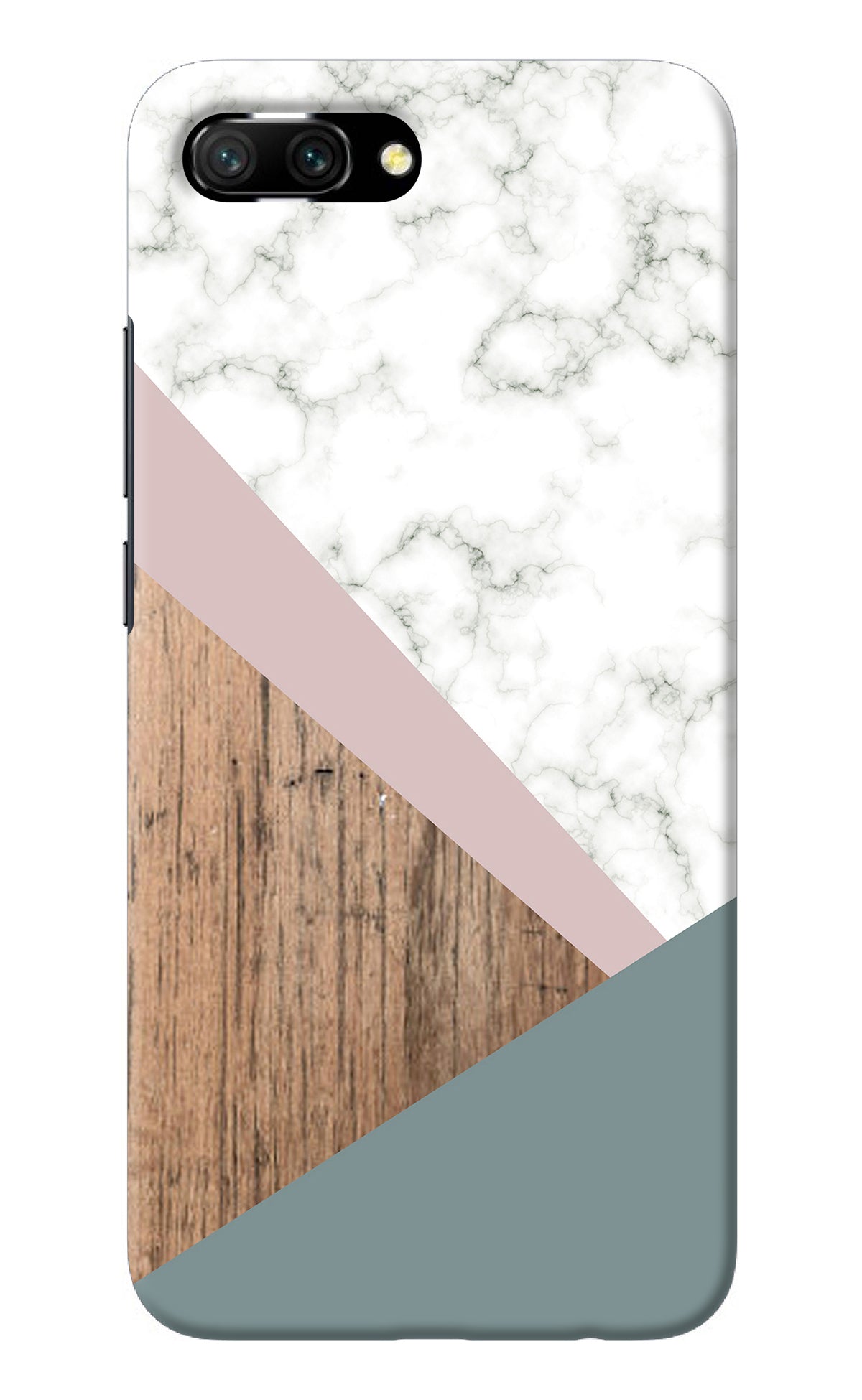 Marble wood Abstract Honor 10 Back Cover