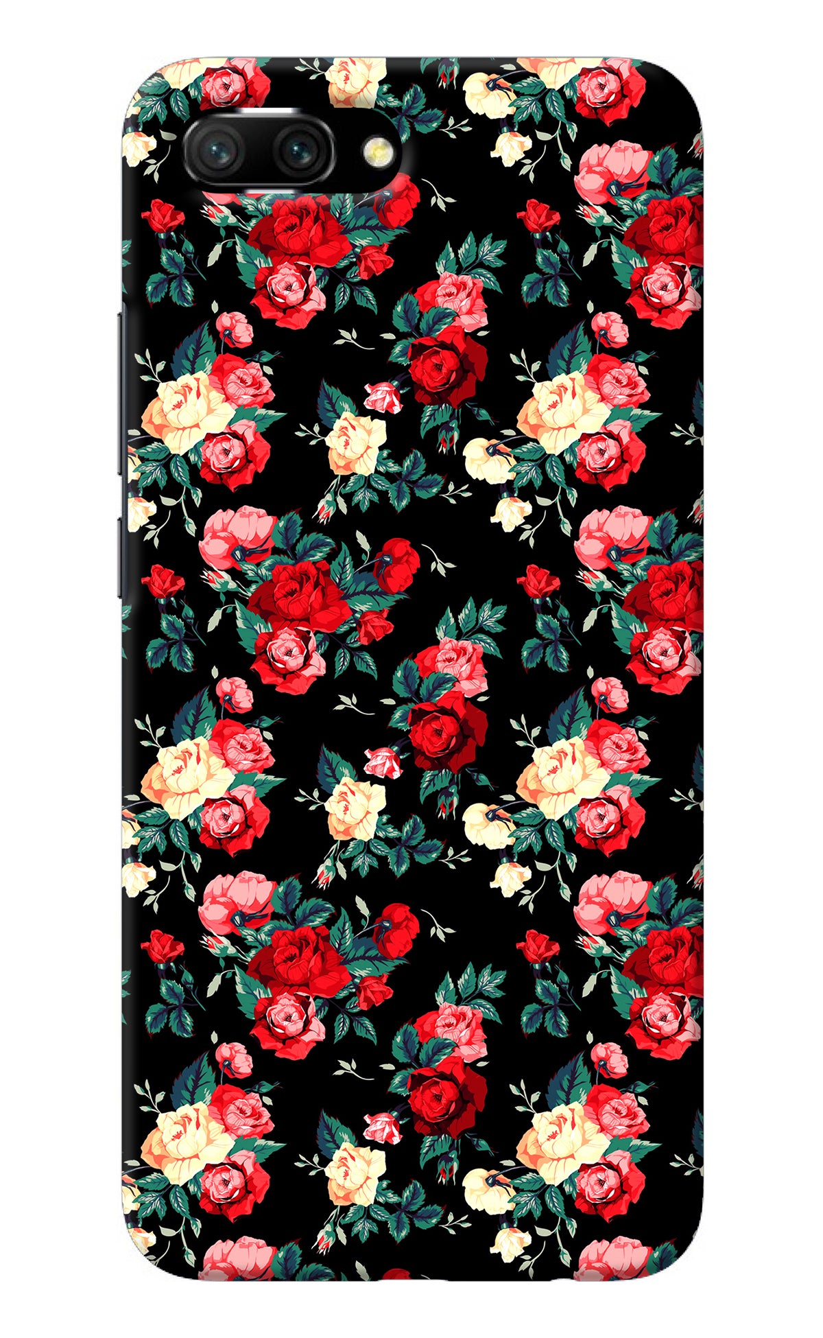 Rose Pattern Honor 10 Back Cover