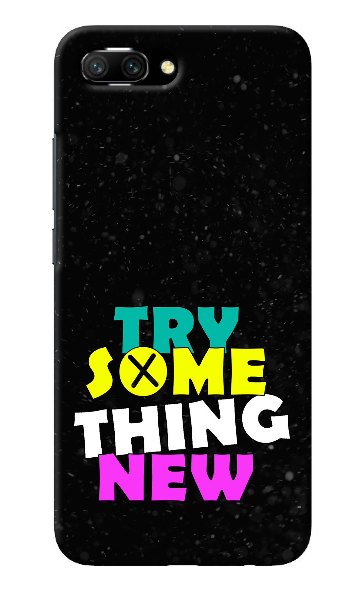 Try Something New Honor 10 Back Cover