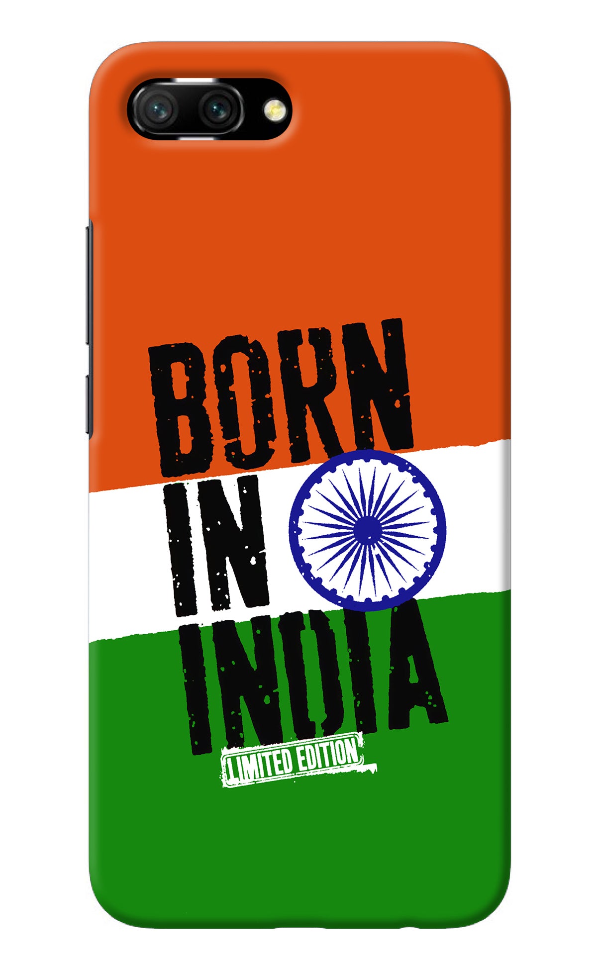 Born in India Honor 10 Back Cover