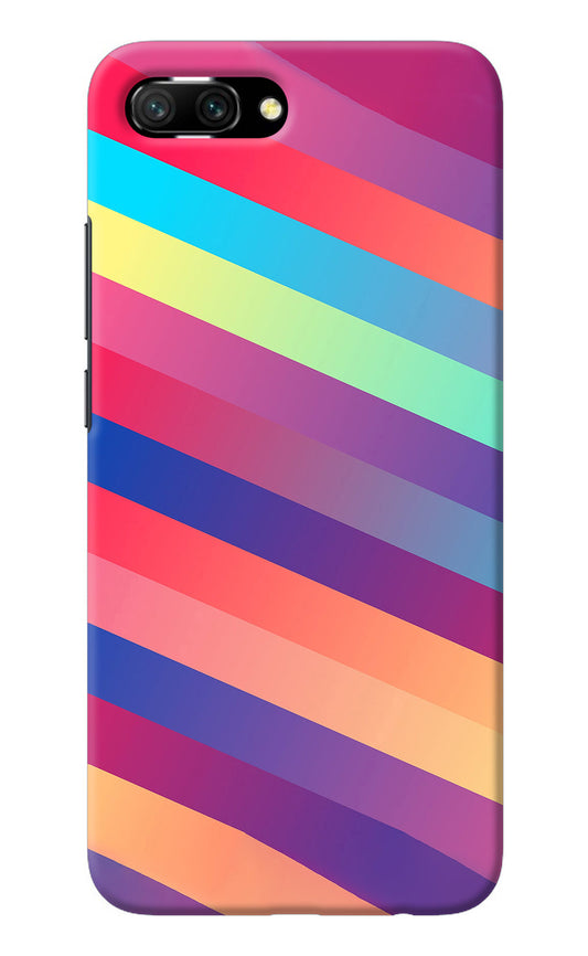 Stripes color Honor 10 Back Cover