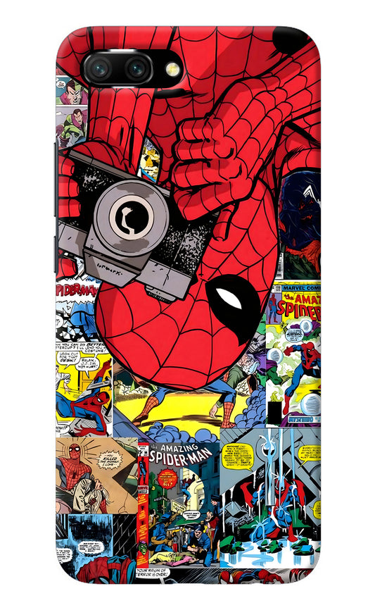 Spider Man Honor 10 Back Cover