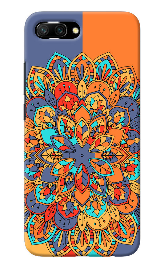 Color Mandala Honor 10 Back Cover