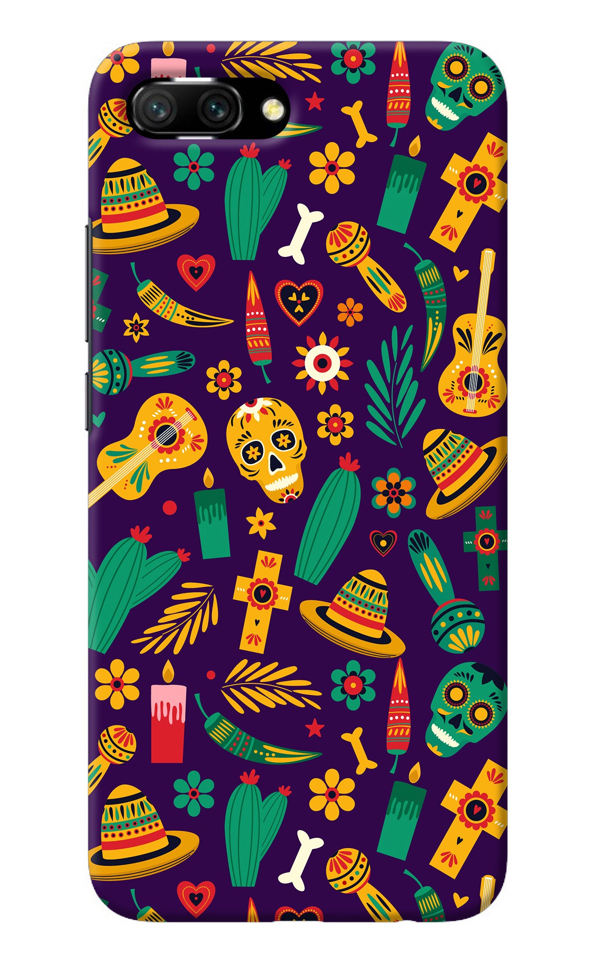 Mexican Artwork Honor 10 Back Cover