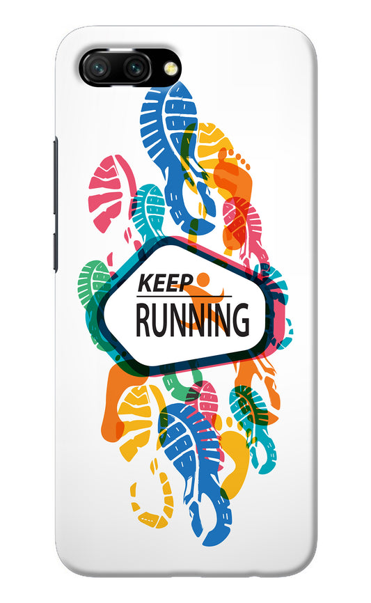 Keep Running Honor 10 Back Cover