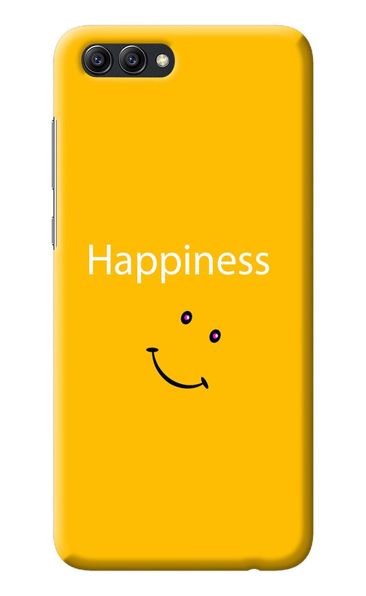 Happiness With Smiley Honor View 10 Back Cover