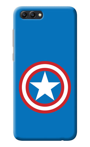 Captain America Logo Honor View 10 Back Cover