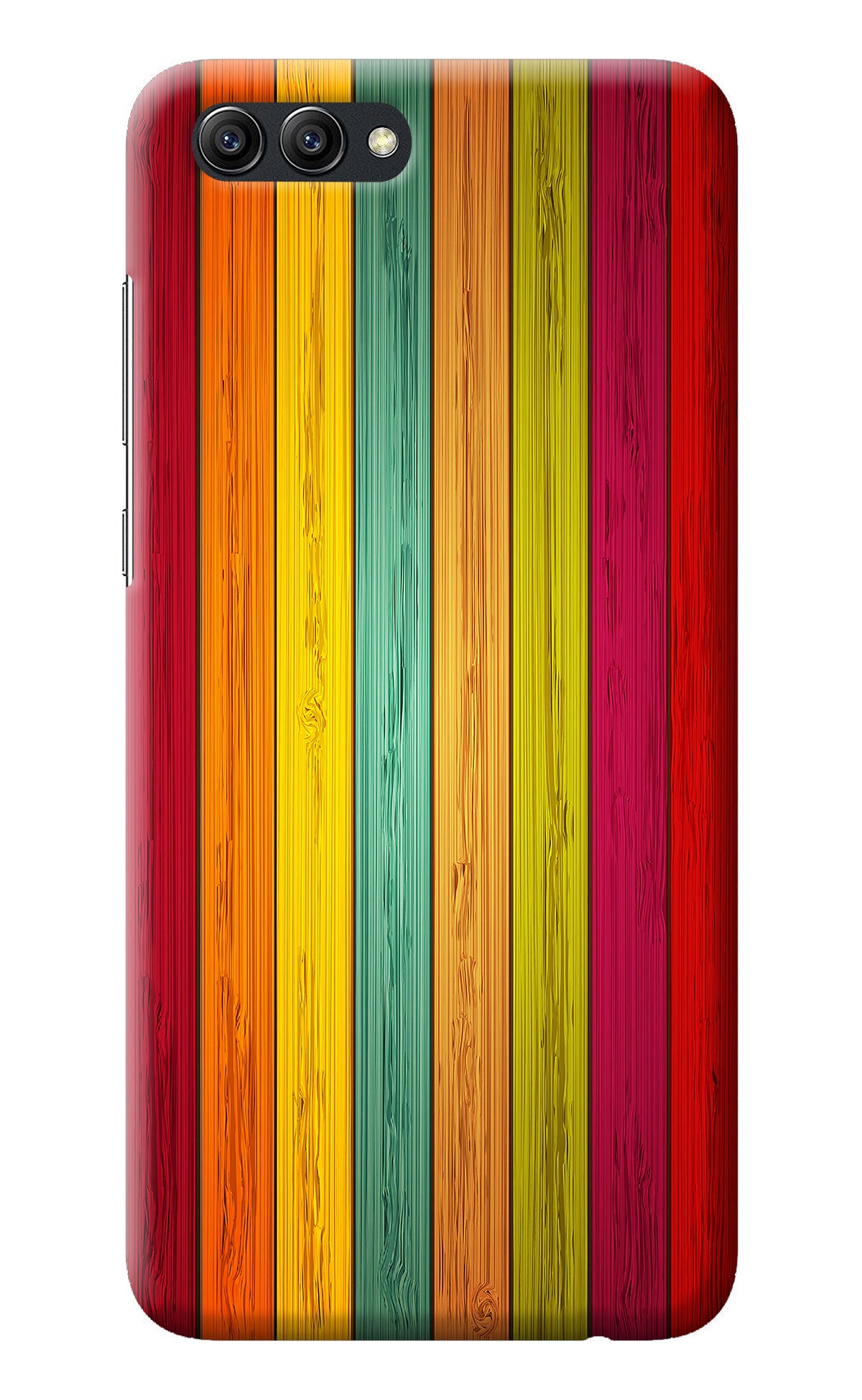 Multicolor Wooden Honor View 10 Back Cover